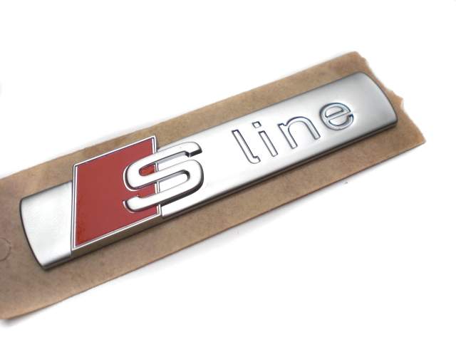 Emblema adesivo logo S-line originale Audi