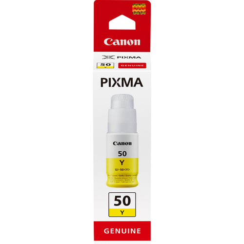 FLACONE INK CANON GIALLO GI50Y PER PIXMA G 5050