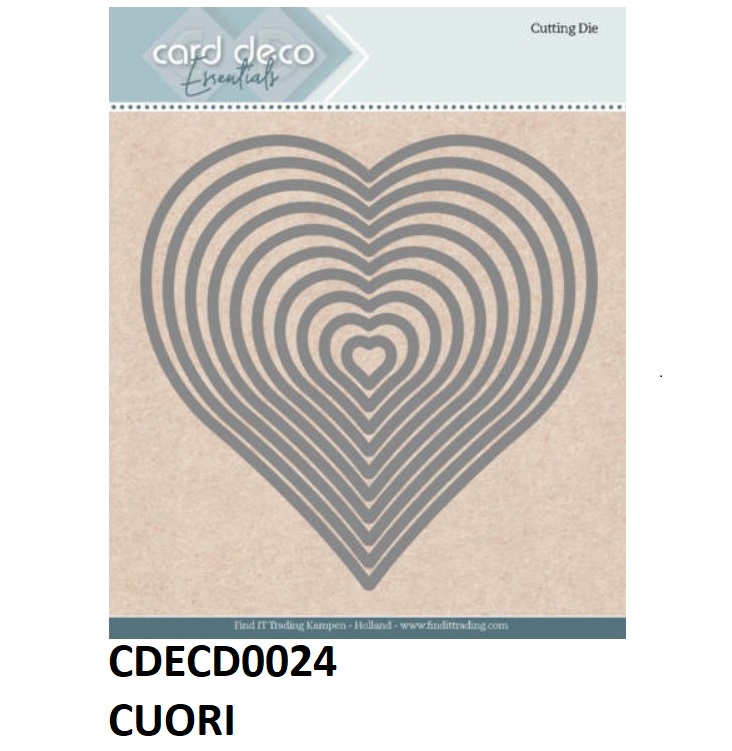 Fustelle Geometriche - CDECD0024 Cuori