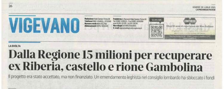 15 milioni a Vigevano, i complimenti, le perplessità.