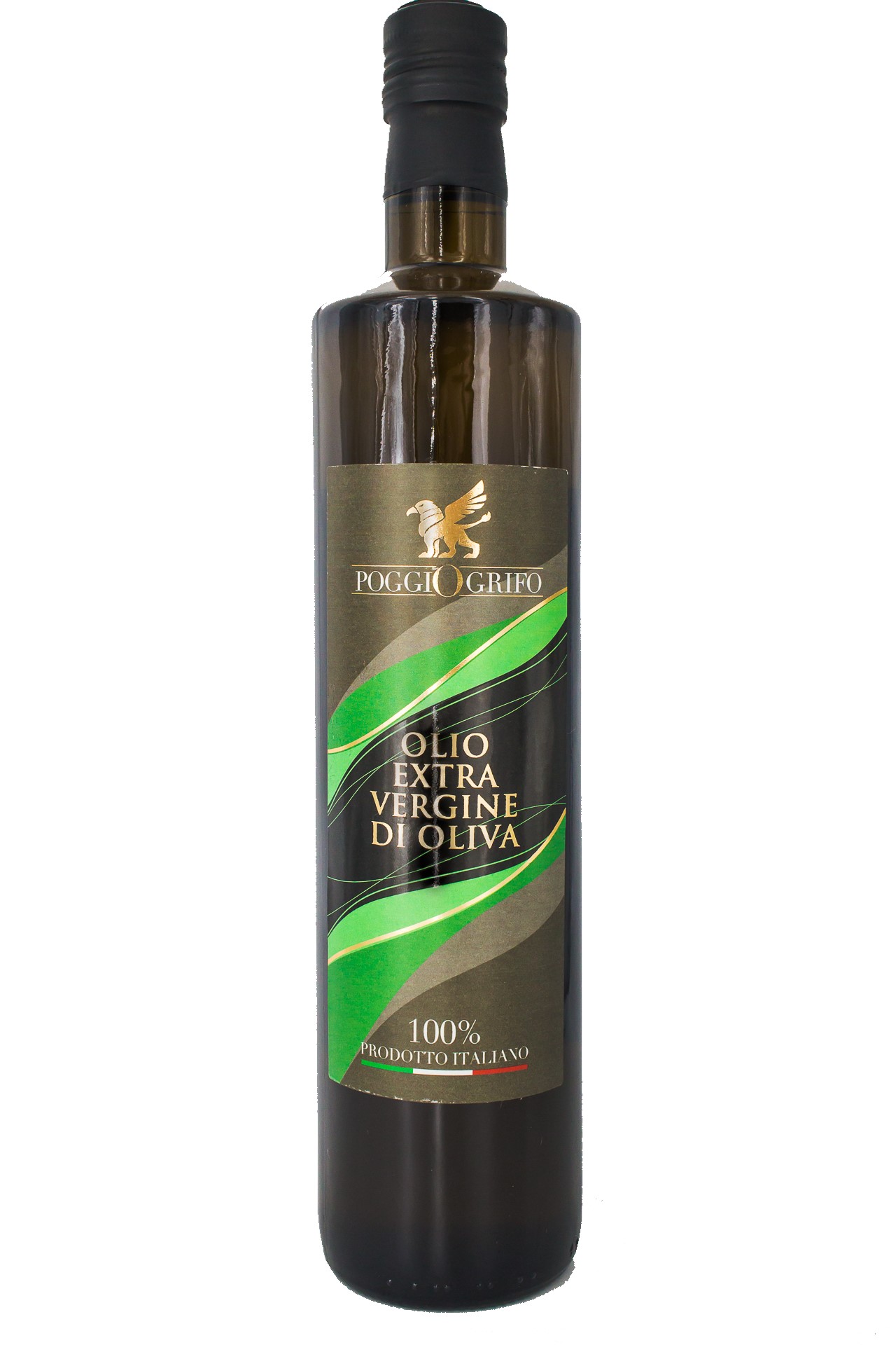 Olio extra vergine di oliva 100% ITALIANO "Delicato Fascia Verde" 0,75 litri x 6 bottiglie