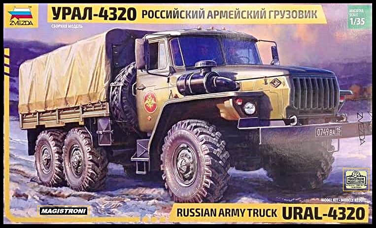 RUSSIAN ARMY TRUCK URAL 420