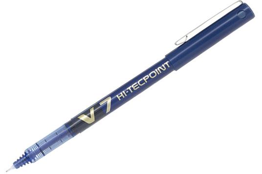 PILOT HI-TECPOINT V7 PENNA A GEL BLU