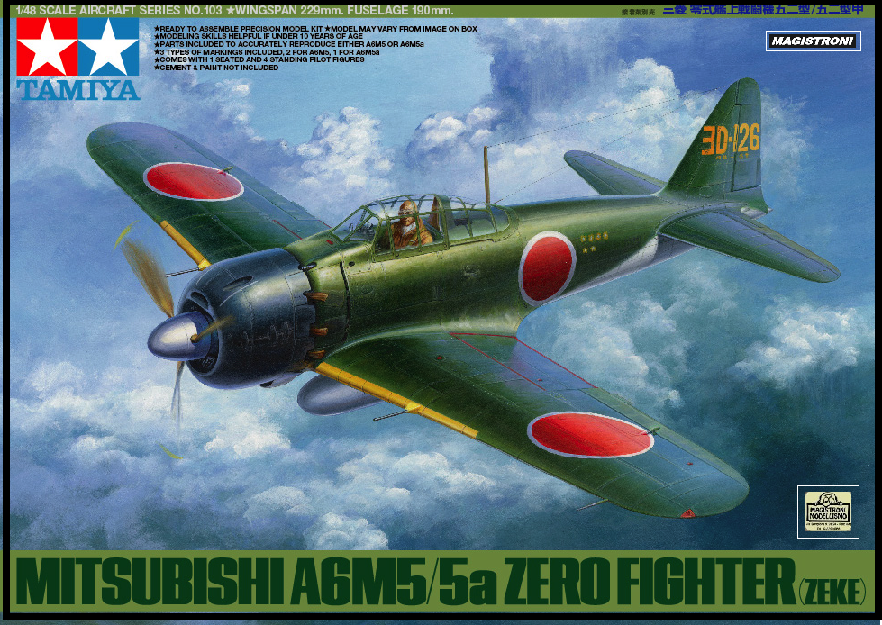MITSUBISHI A6M5/5a ZERO FIGHTER (ZECKE)