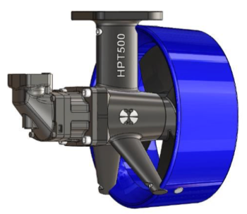 subsea hydraulic thruster deep water AUV ROV underwater propeller propulsore subacqueo robot vehicle marine drone