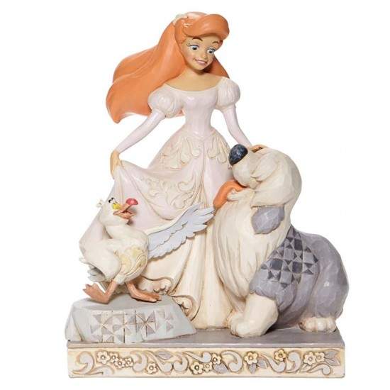 Ariel con abito bianco 19,7 cm Disney Traditions 6008066