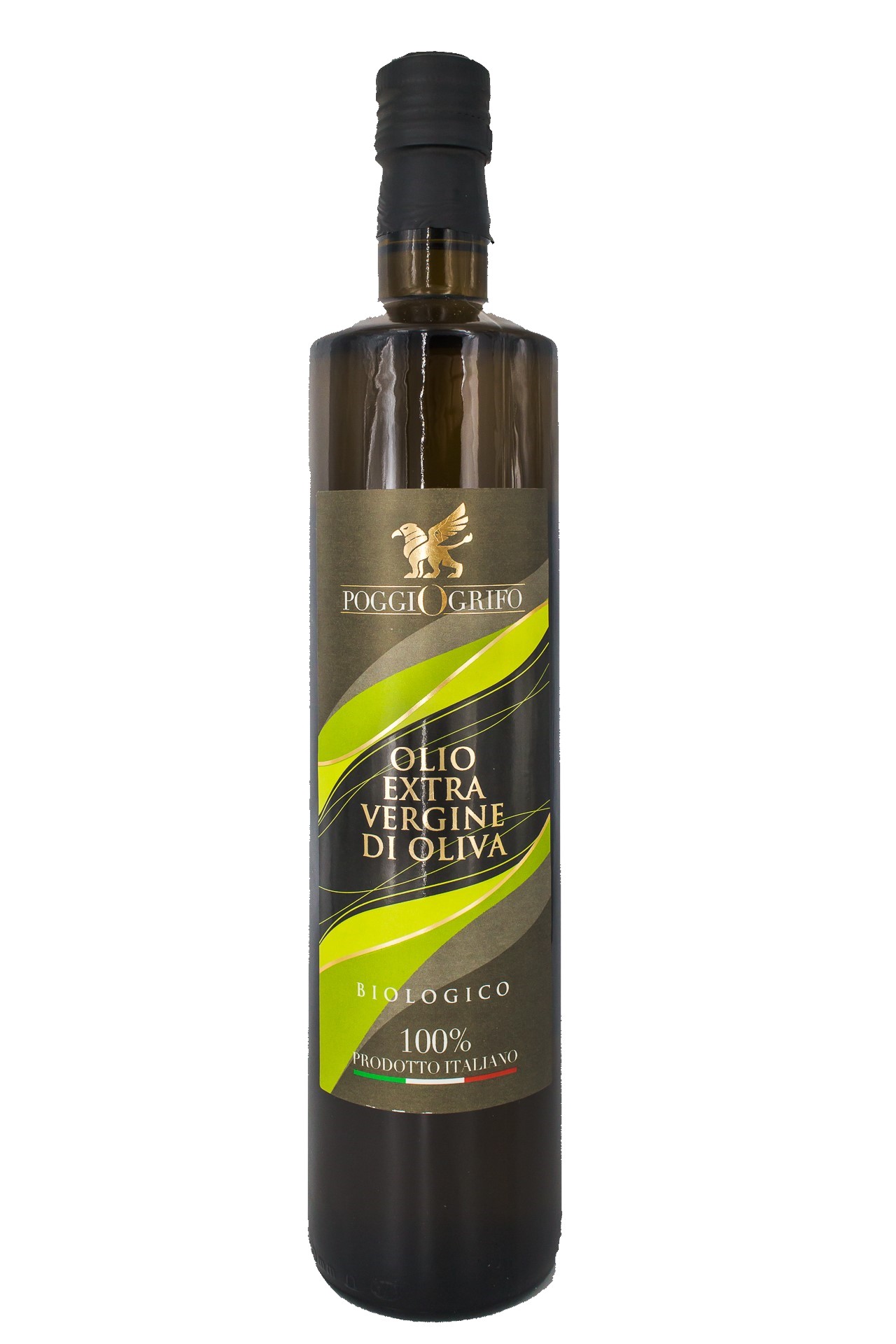 Olio extra vergine di oliva 100% ITALIANO "BIOLOGICO" 0,75 litri x 6 bottiglie