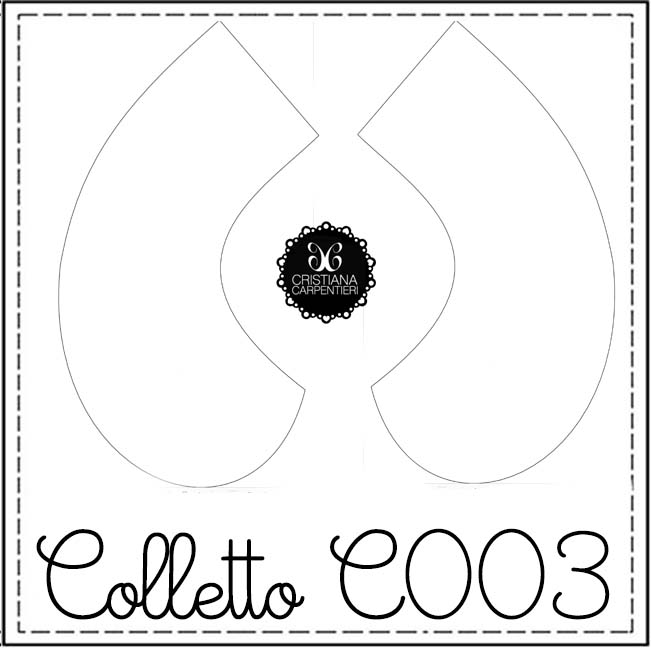 CARTAMODELLO COLLETTO C003