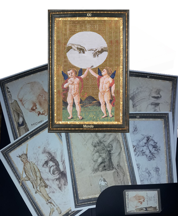 C086 Michelangelo Tarot Tribute - SET DE LUX