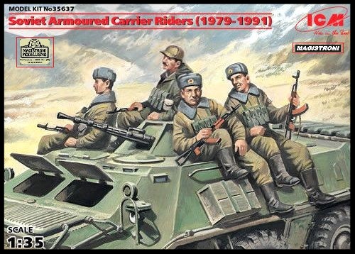 SOVIET ARMOURED CARRIER RIDERS (1979-1991)