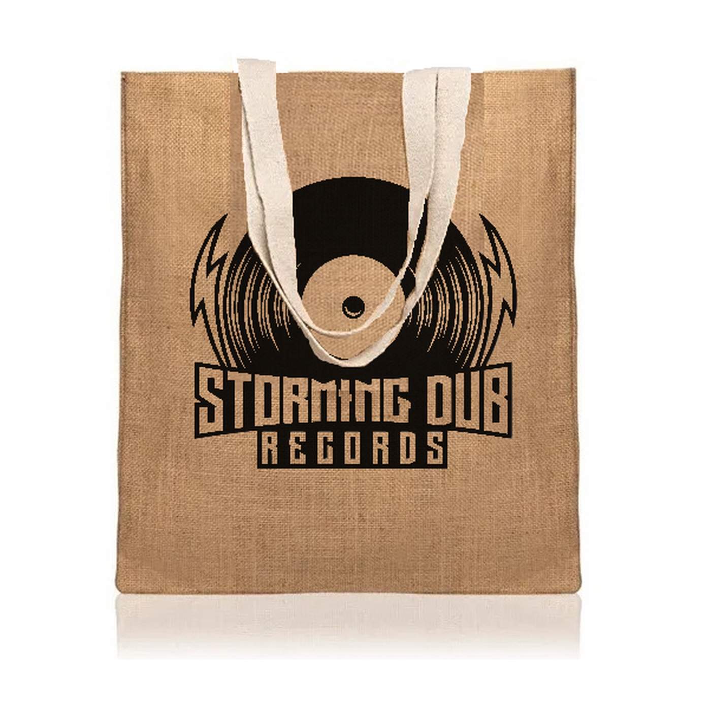 Storming Dub Records High Quality JUTE TOTE BAG