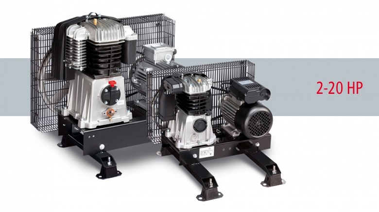 compressori a pistoni Fini su basamento,compressori fissi,compressori basamento,compressori su base