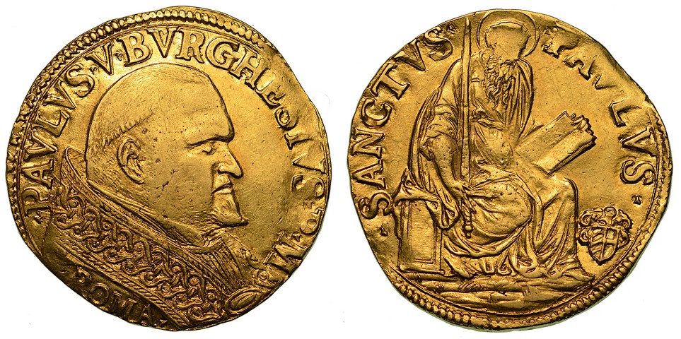 PAOLO V (Camillo Borghese) 1605-1621. Quadrupla. più di SPL