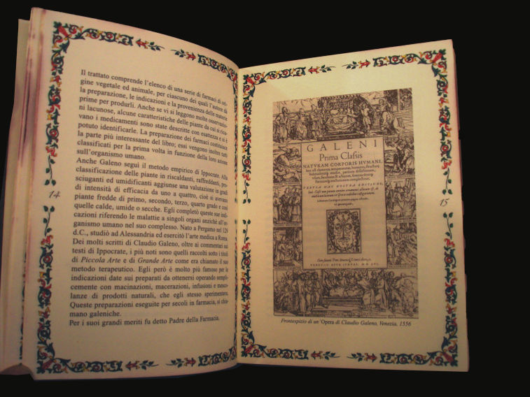 Edizione Artigiana - Antico Erbario - Copertina stampata