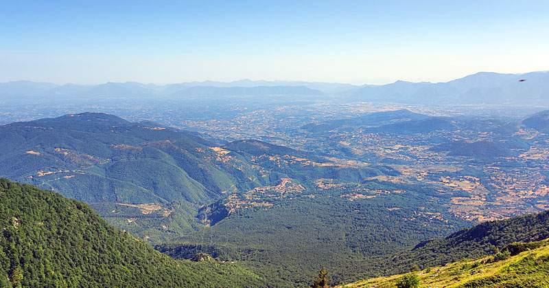 Monte La Monna, monti Ernici trekking