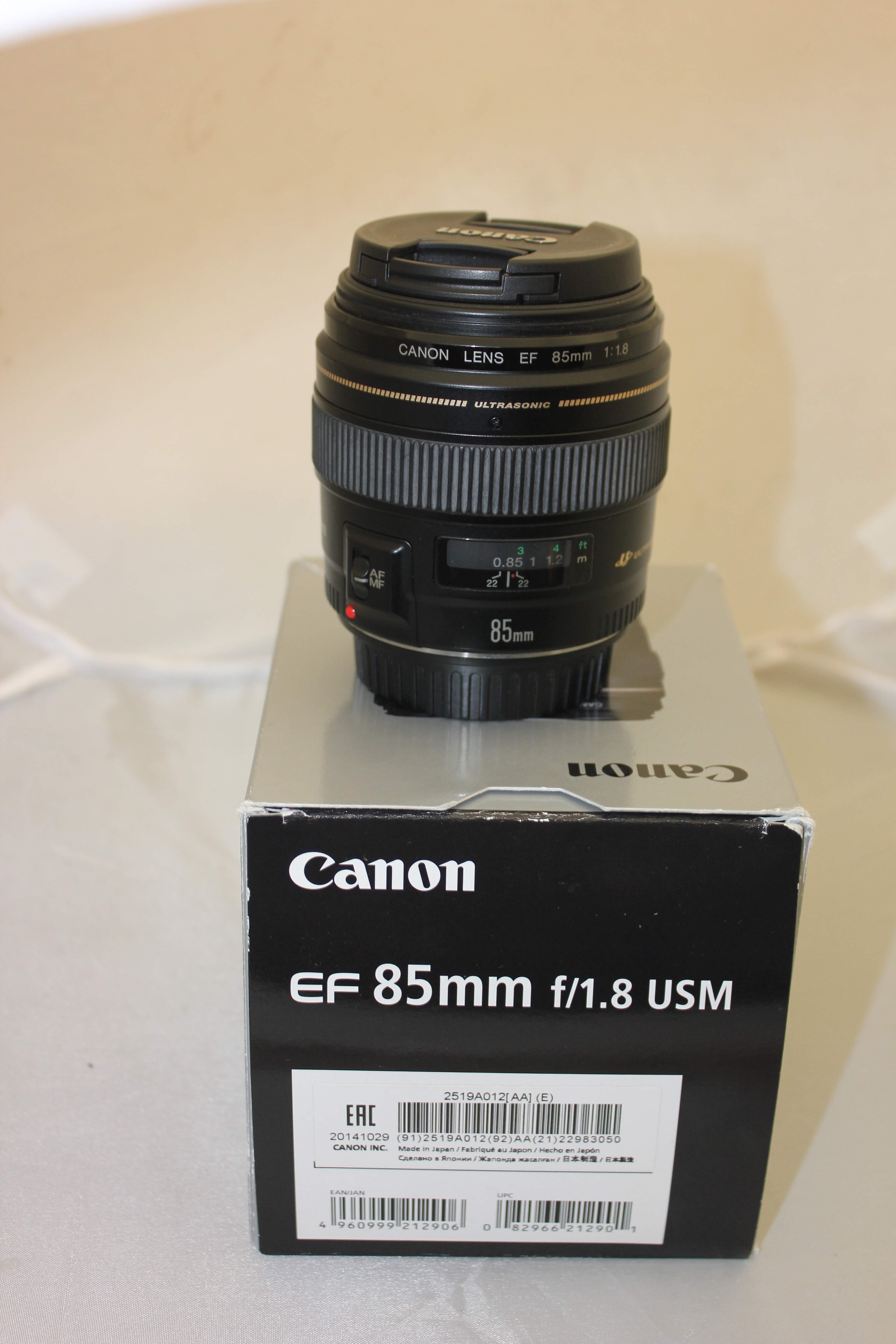 Canon 85mm F1.8 USM Usato