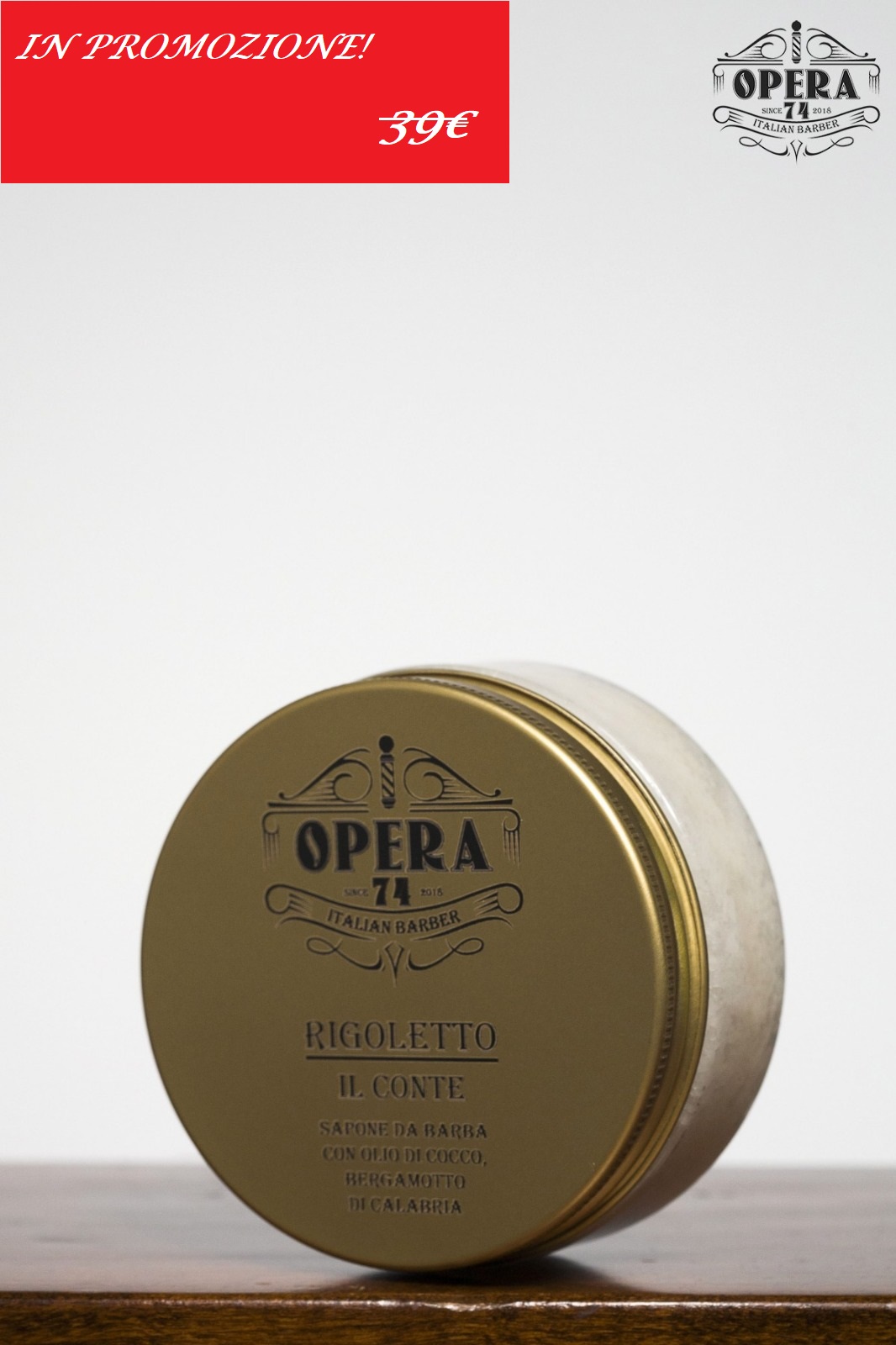 Opera 74 | Il CONTE - Crema da barba 150ml