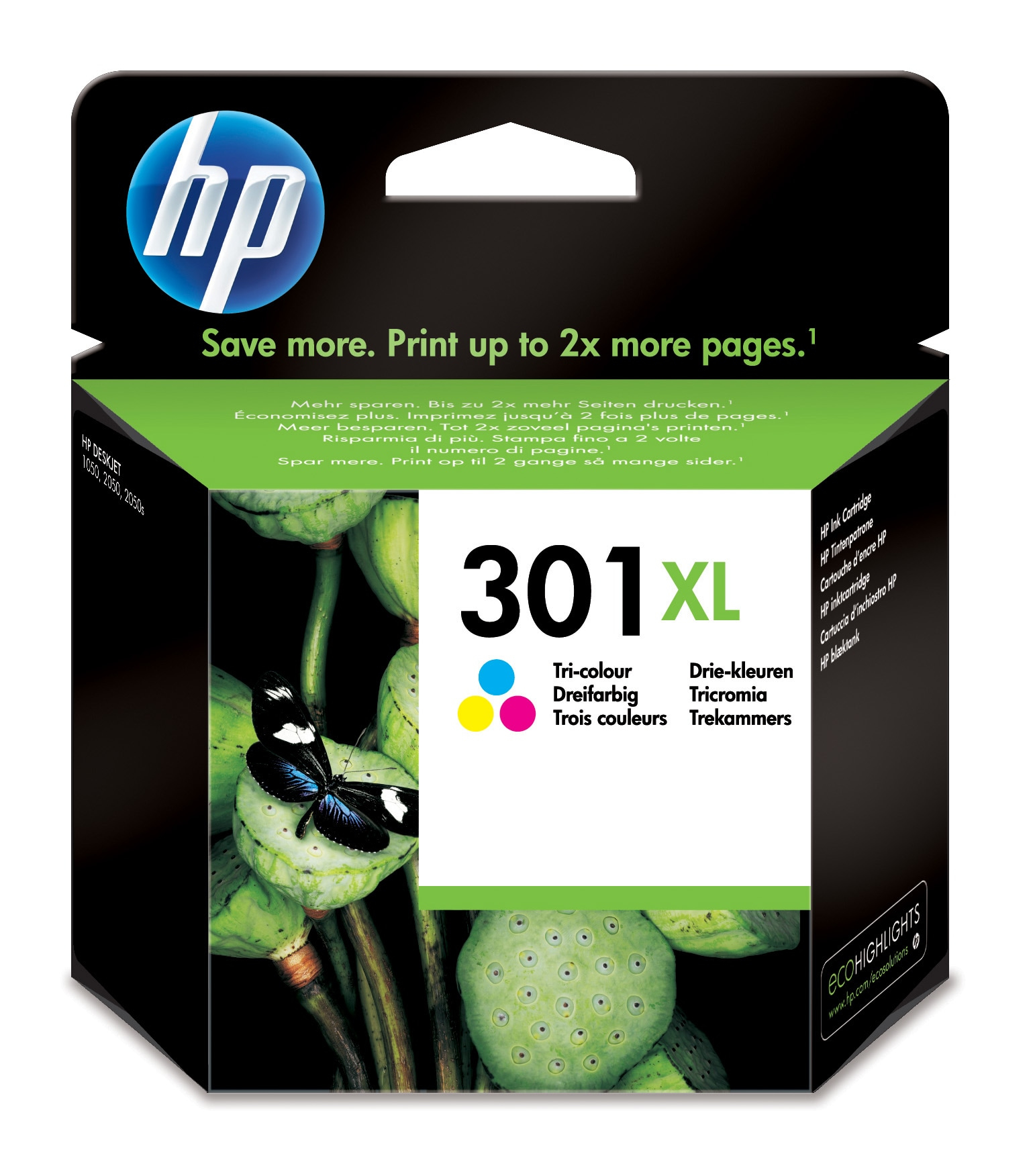 INK HP 301XL CH564EE COLOR XL CMY