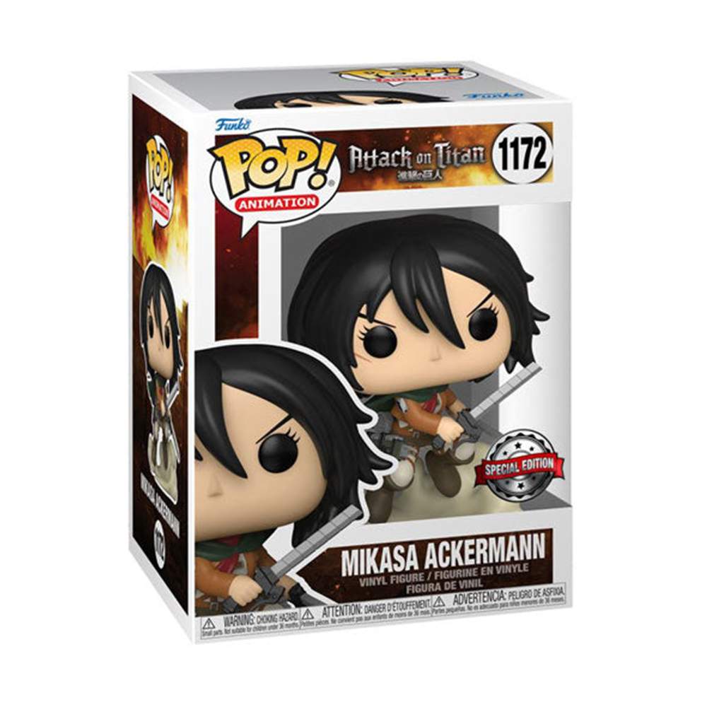 Funko Pop Animation: Attack On Titan - Mikasa Ackerman