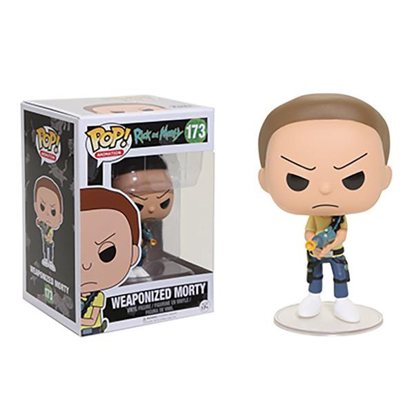 FUNKO POP WEAPONIZED MORTY #173 RICK AND MORTY ANIMATION