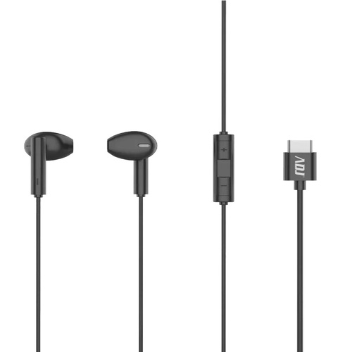 AURICOLARI TYPE C IN-EAR JENA BK C/MICROFONO PER SMARTPHONE/TABLET