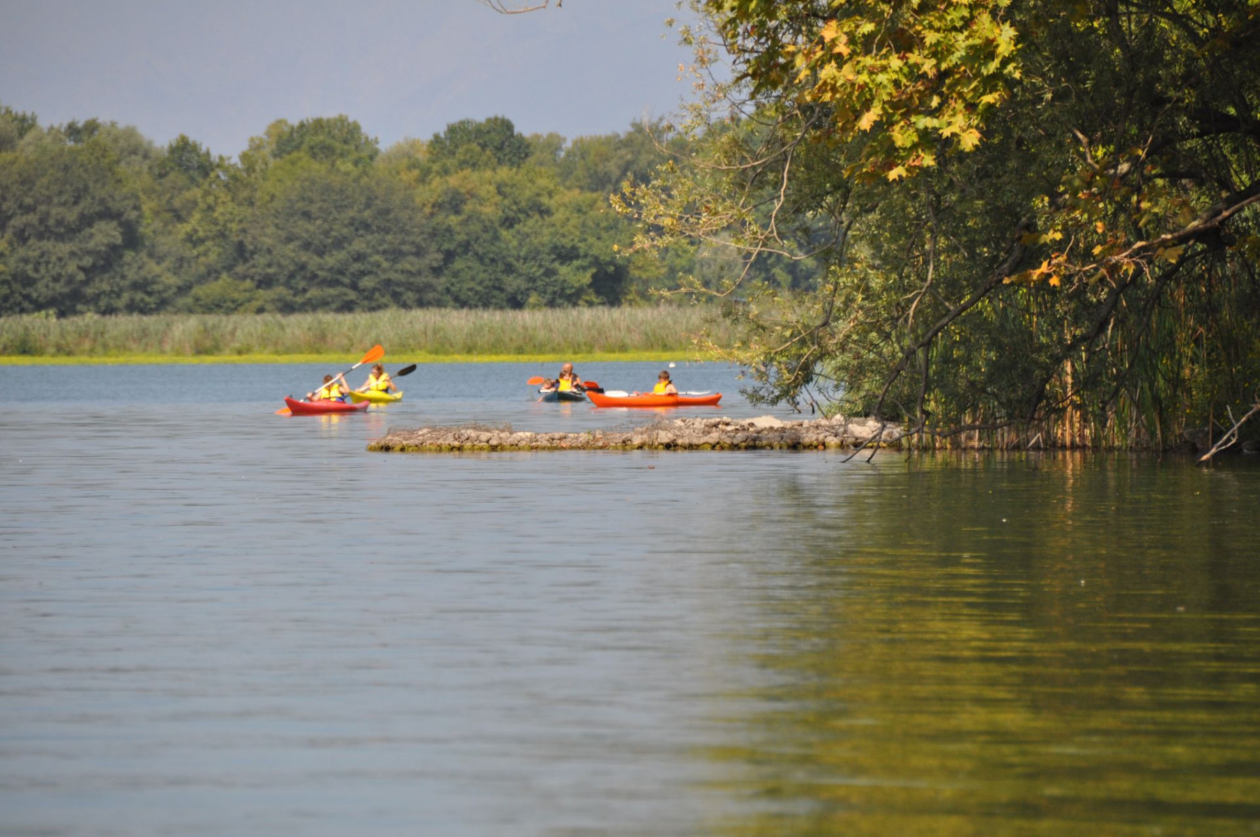 lago di Varese, kayak