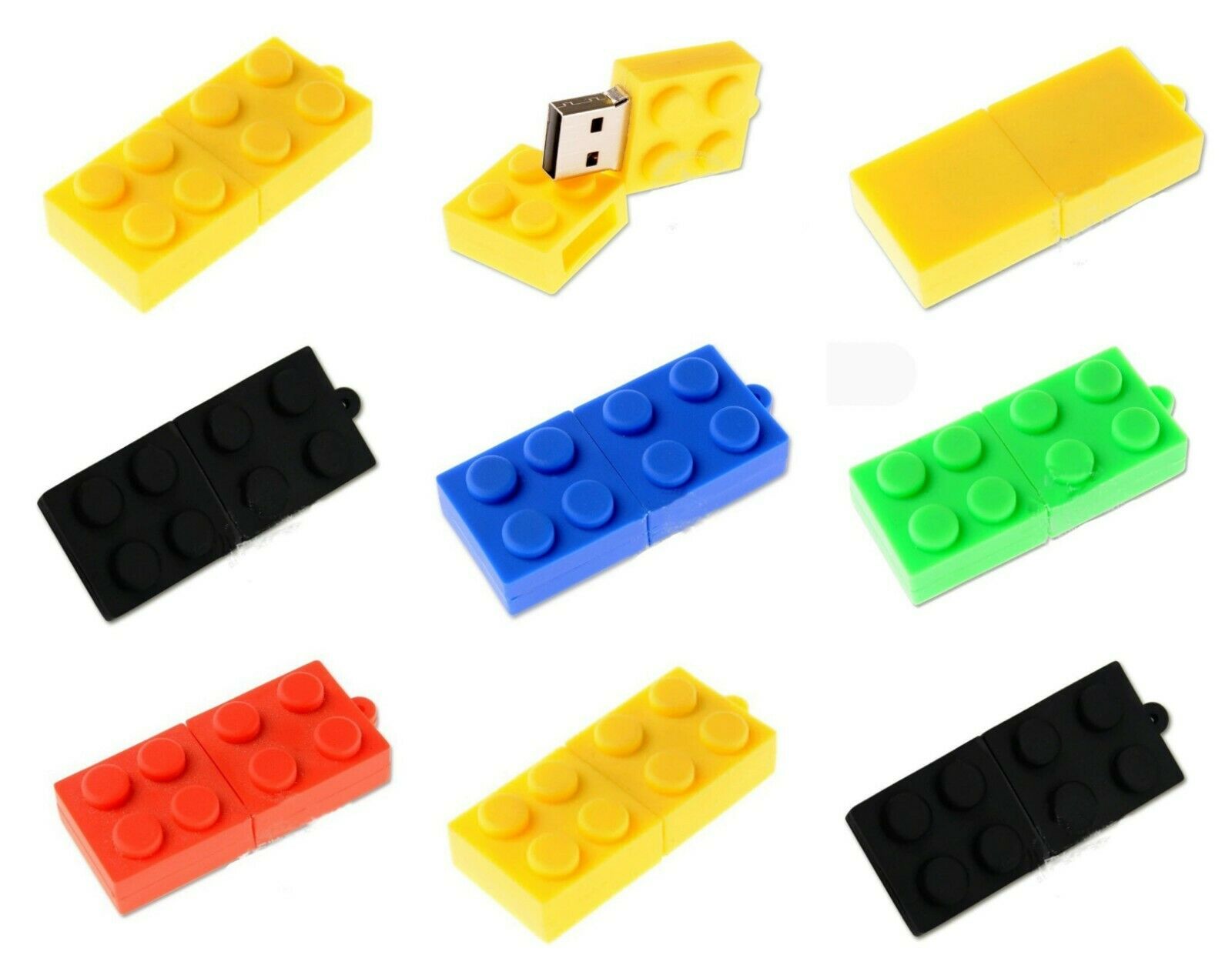 PENDRIVE 16gb Tipo LEGO 5 colori [5 varianti]