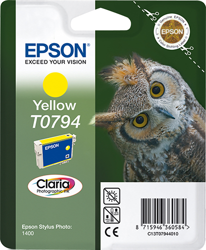 INK EPSON T0794 GIALLO PER STYLUS PHOTO 1400 14ML