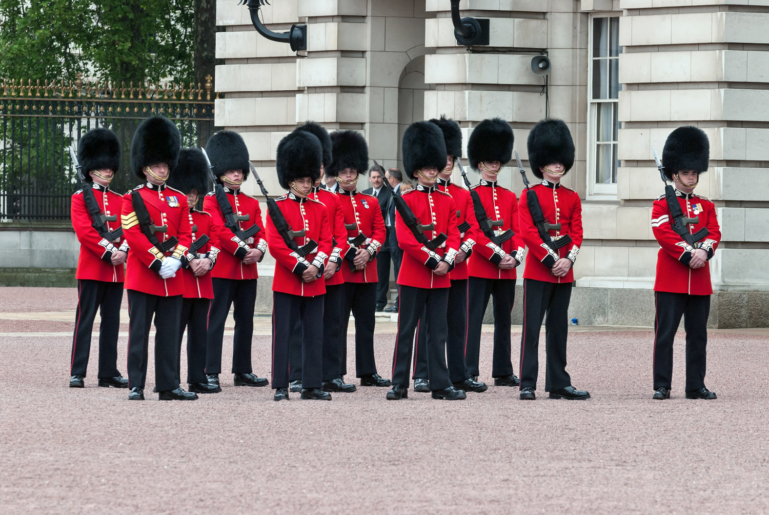 the Royal Guard, Buckingham Palace, London