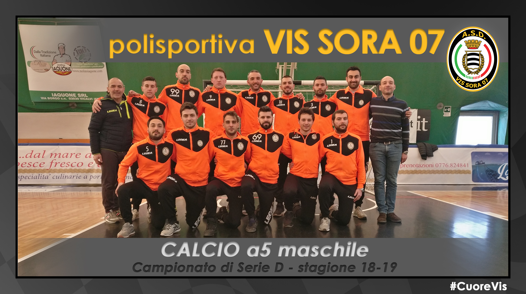 Polisportiva Vis Sora 18-19 CALCIO A5jpg