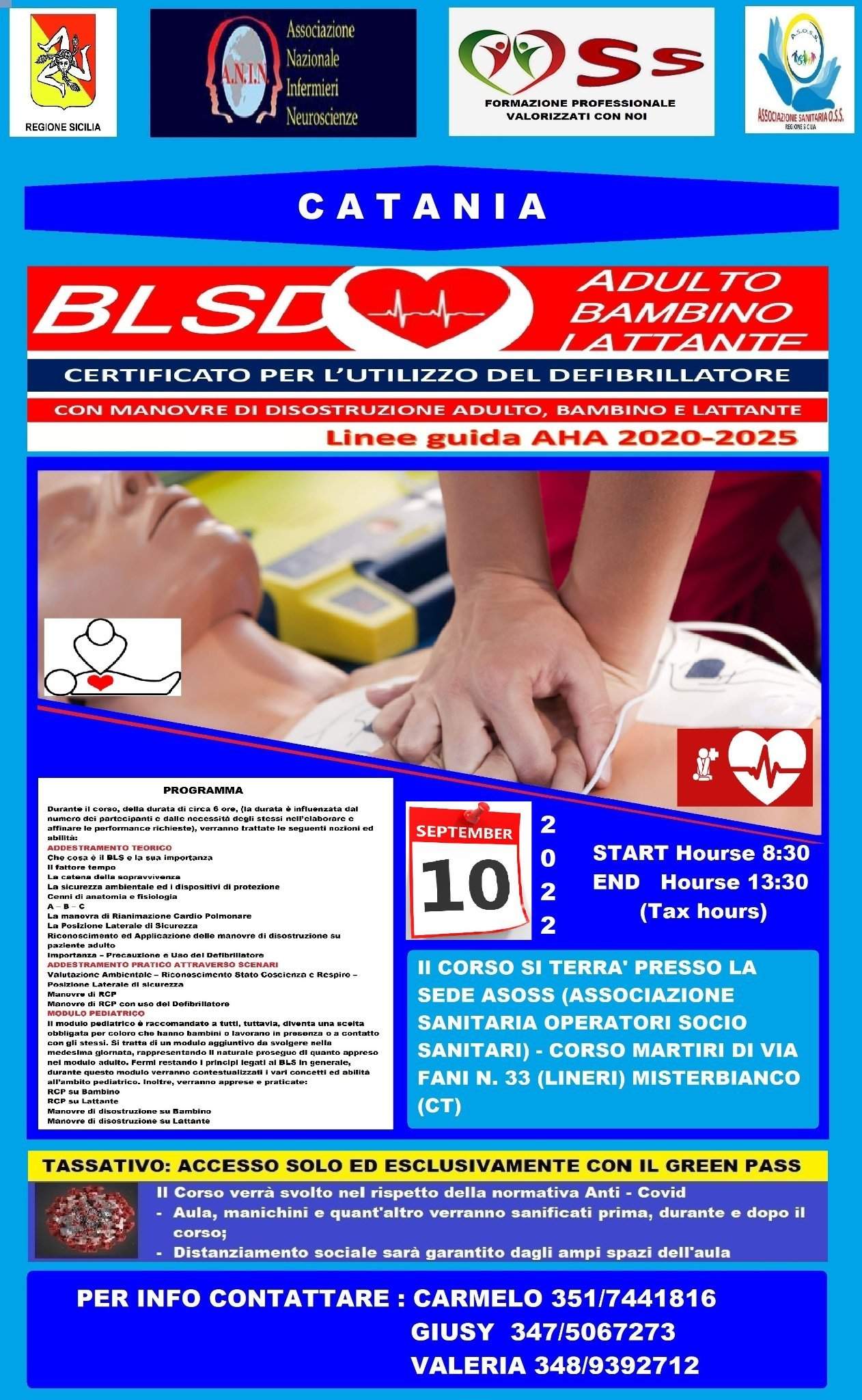 CORSO BLS