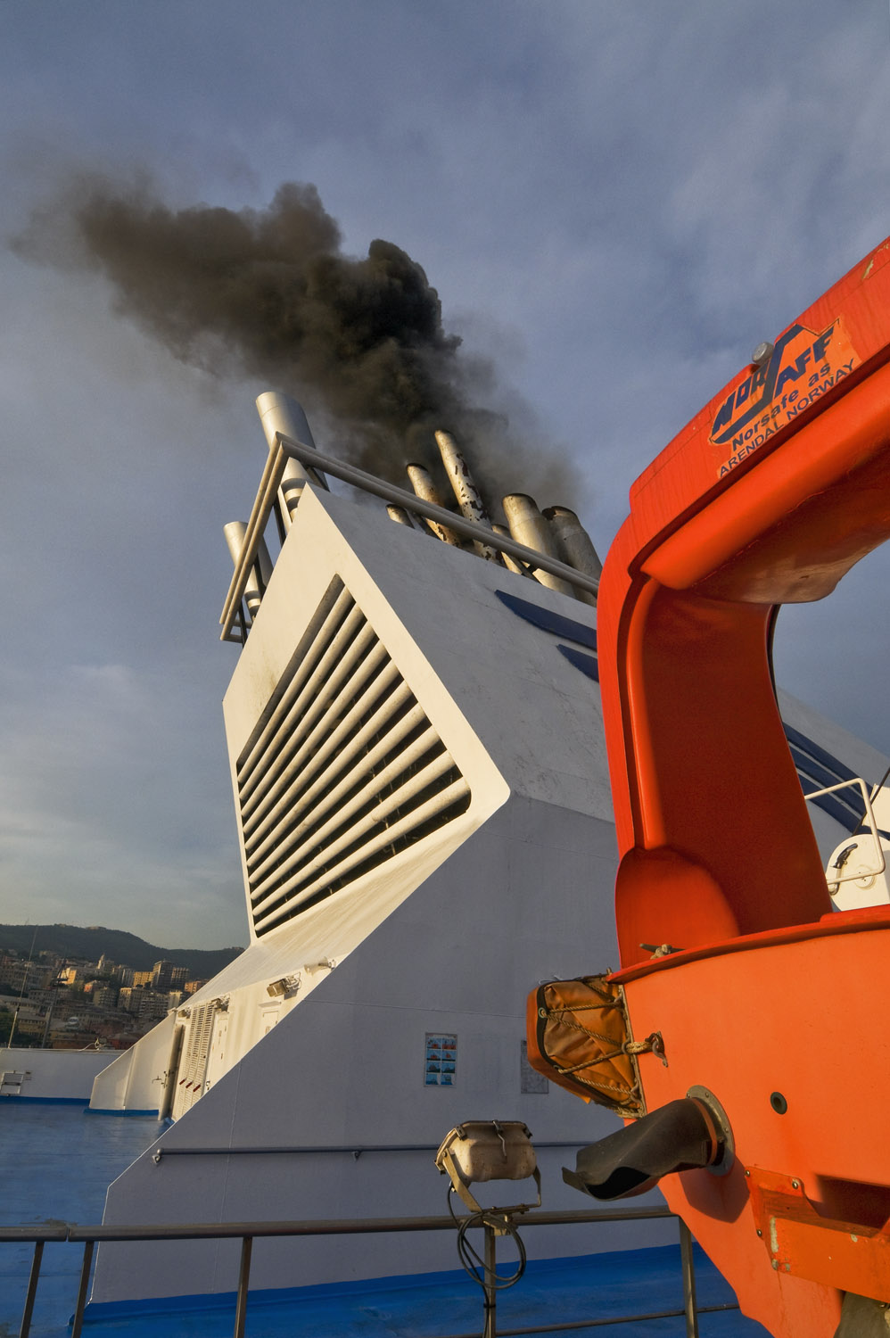 aboard of the Genoa-Porto Torres ferry