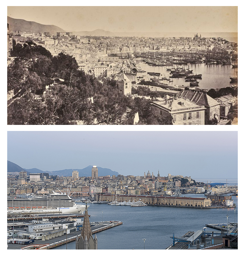 Alinari, e l'Italia com'era - 3) Genova e il suo mare