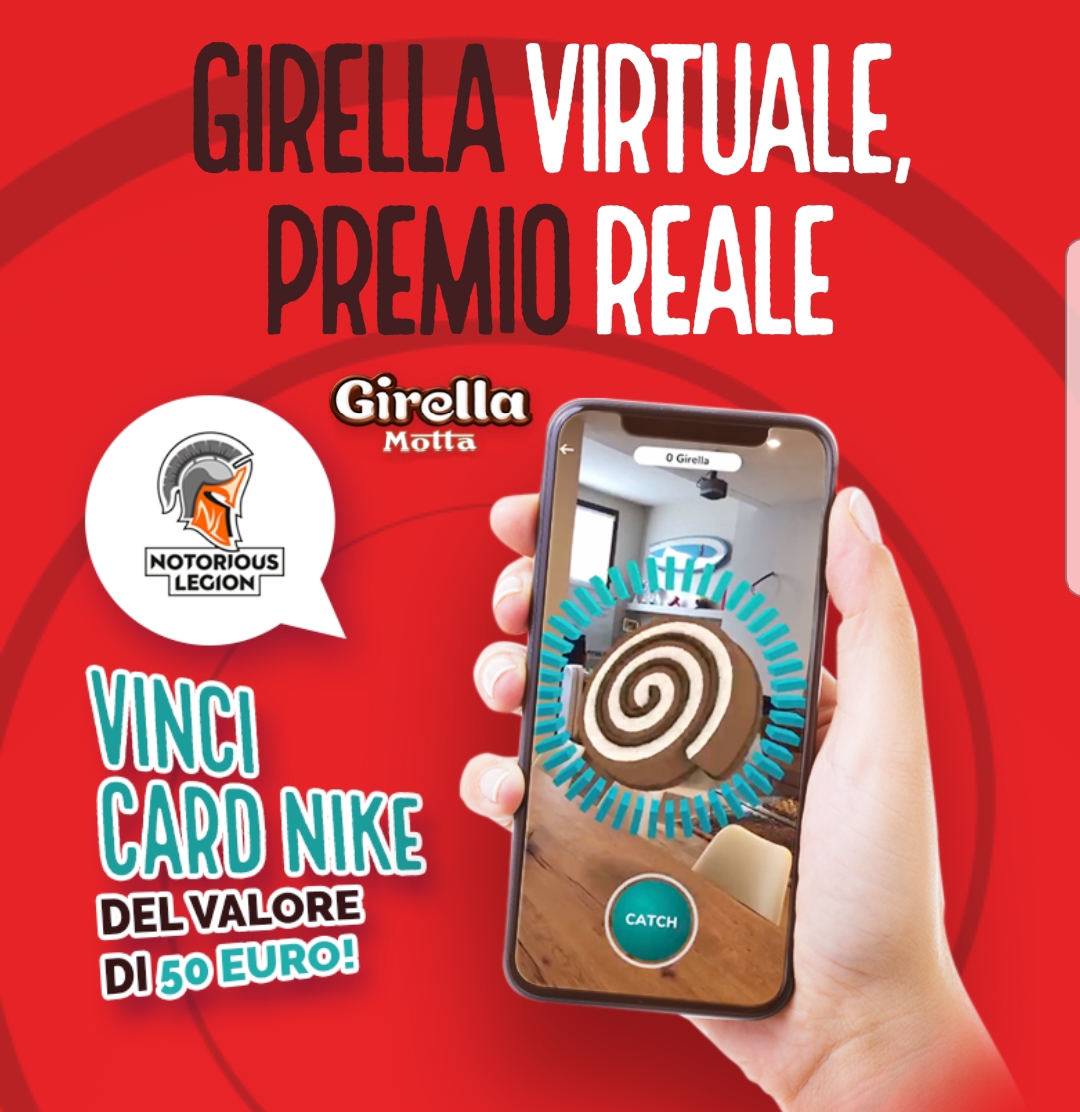 Girella virtuale Premio reale