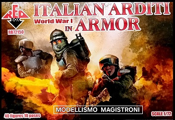 WWI ITALIAN ARDITI in ARMOR