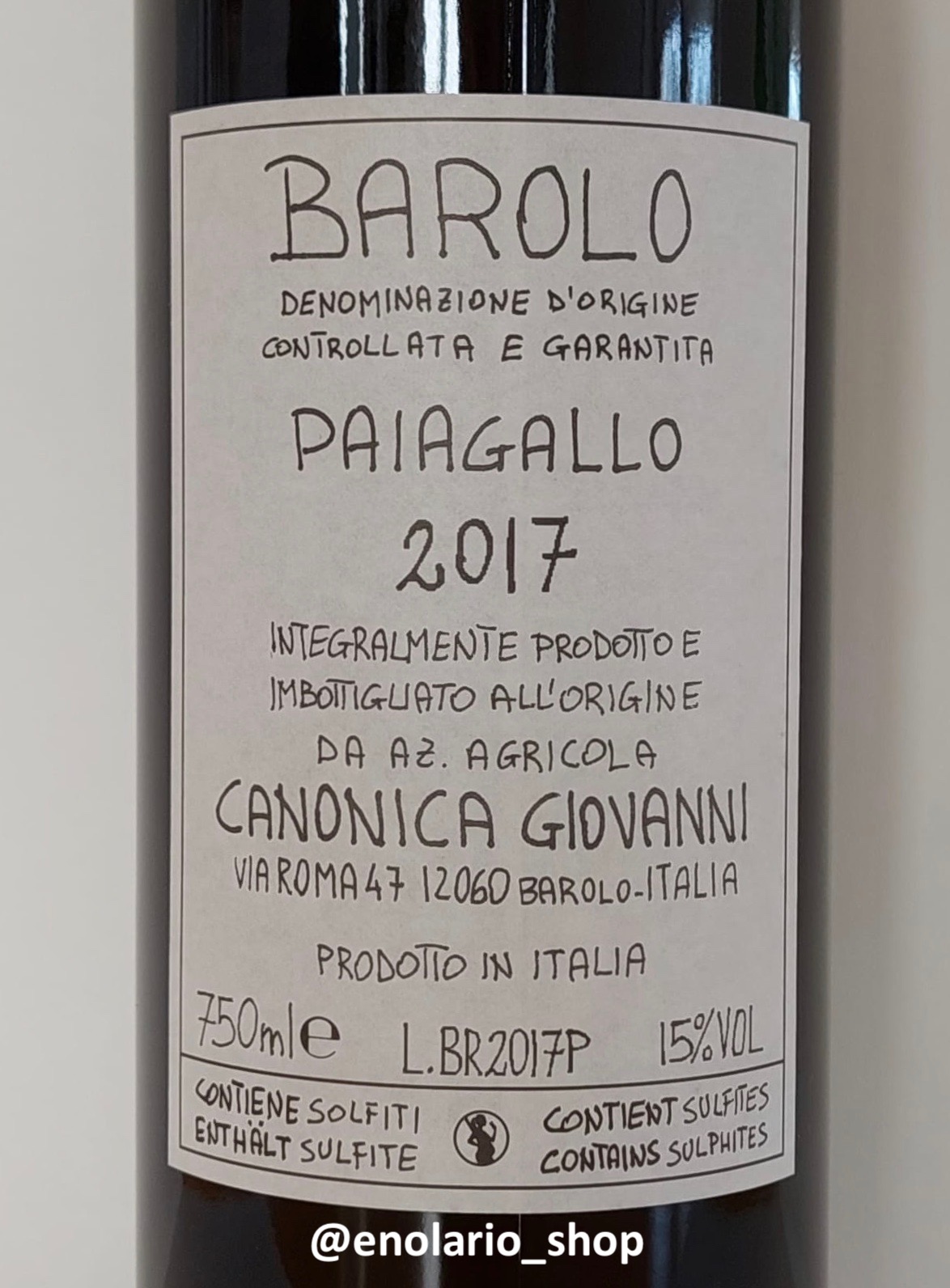 Giovanni Canonica Paiagallo 2017