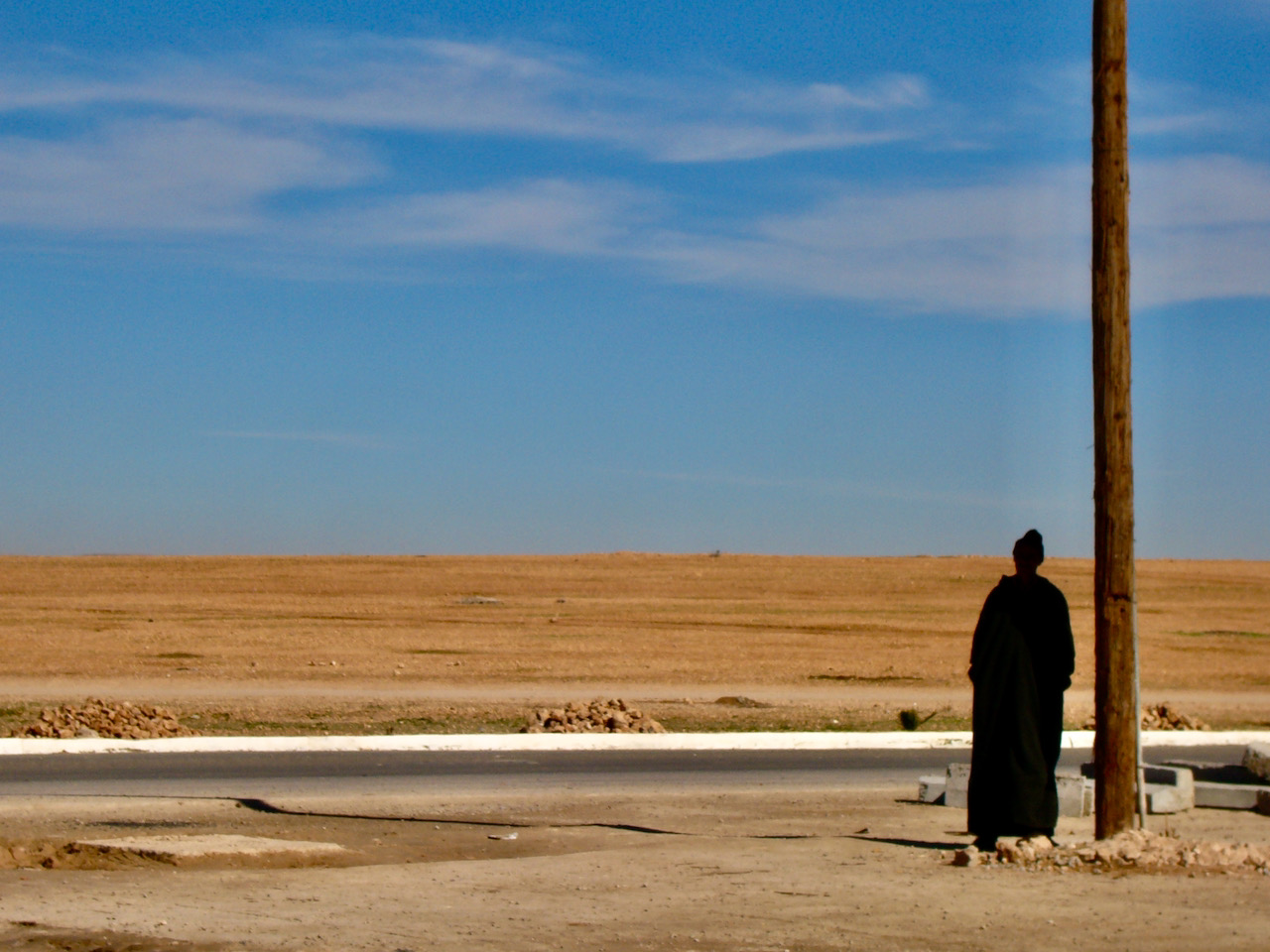 Uomo, deserto, Marocco, sfumature