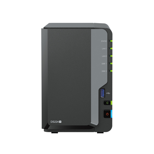 NAS SYNOLOGY DS118 1HD 3.5/2.5 RAM 1GB 1P LAN RJ45 2P USB