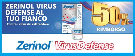 Spendi e Riprendi  ZERINOL “Zerinol Virus Defense al tuo fianco”
