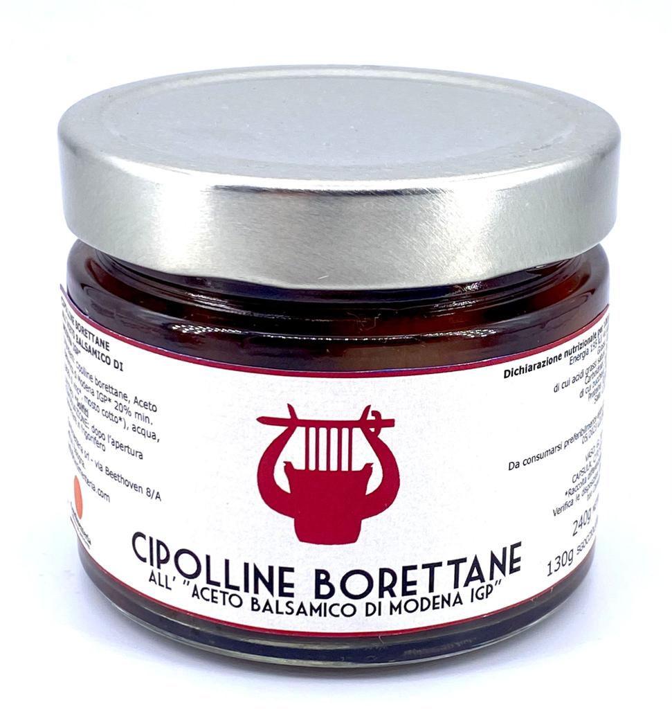 Cipolline Borettane all'Aceto Balsamico di Modena IGP