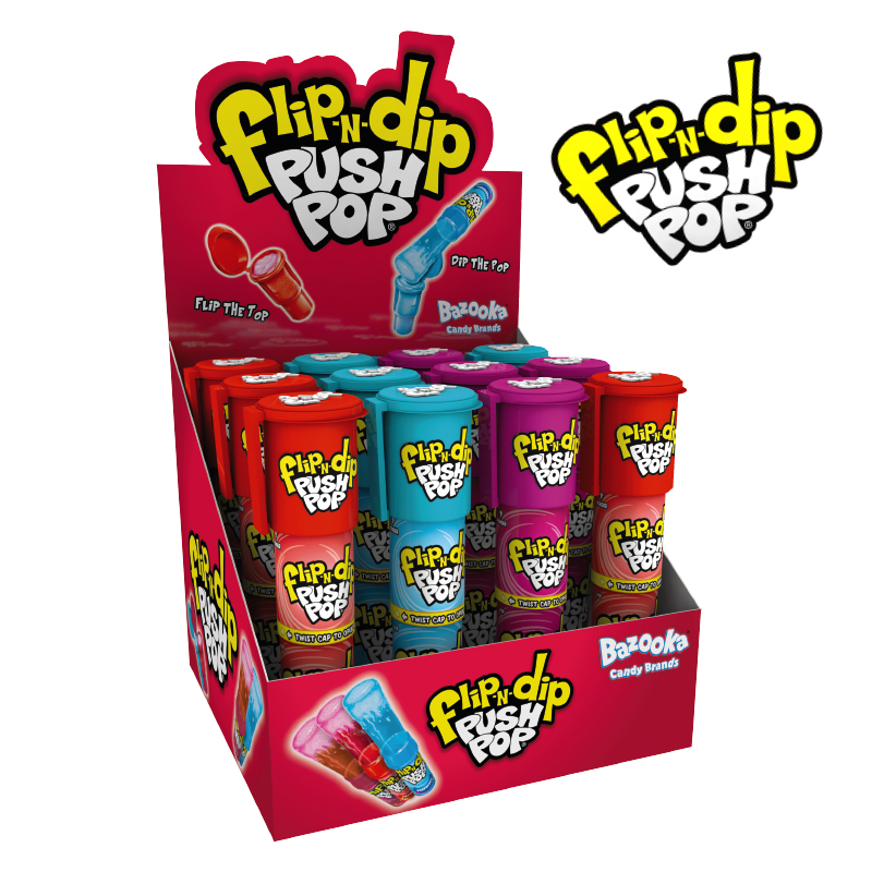 PUSH POP FLIP & DIP