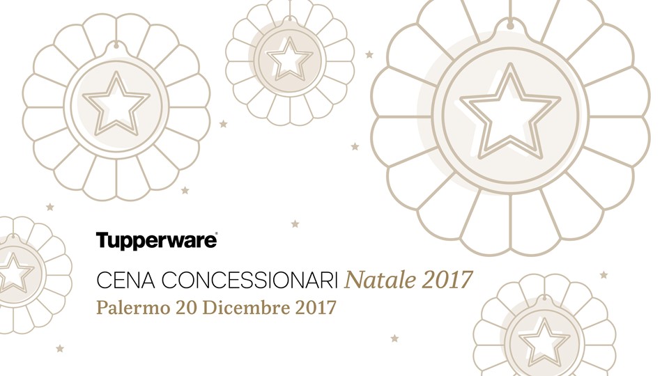 Tupperware # Casteldaccia (Pa) 12.2017 per Gattinoni 