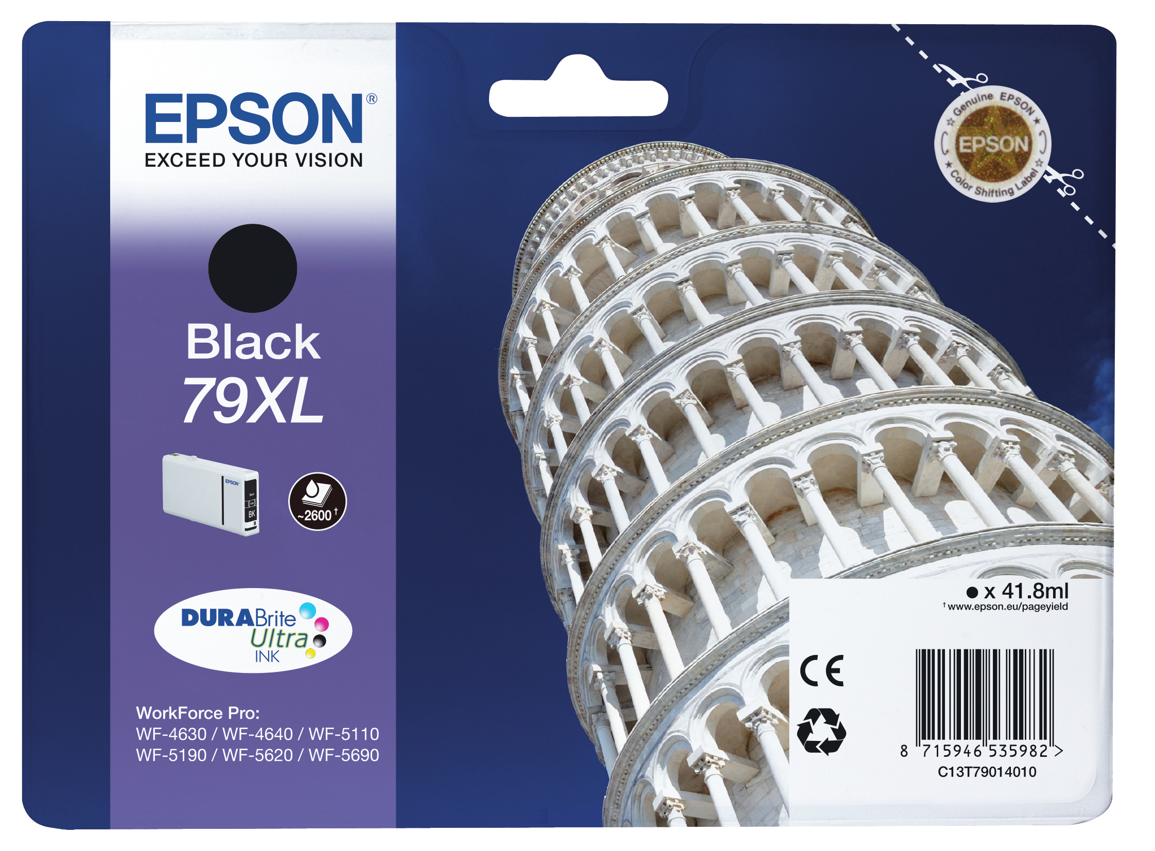 INK EPSON 79XL NERO PER WF 4630DWF