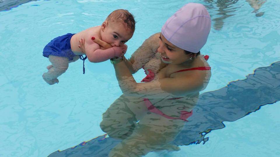Corsi nuoto baby bebè piscina etoile du nord