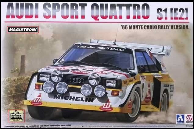 AUDI SPORT QUATTRO  S1(E2) "86 Montecarlo rally "