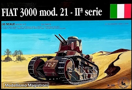 FIAT 3000 Mod.21 II° Serie.
