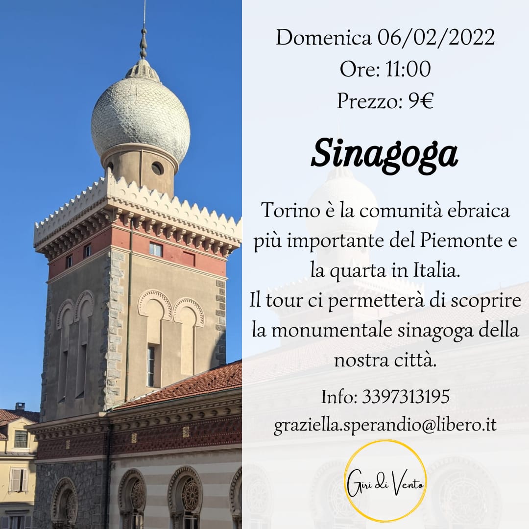 Domenica 6 febbraio - Sinagoga di Torino