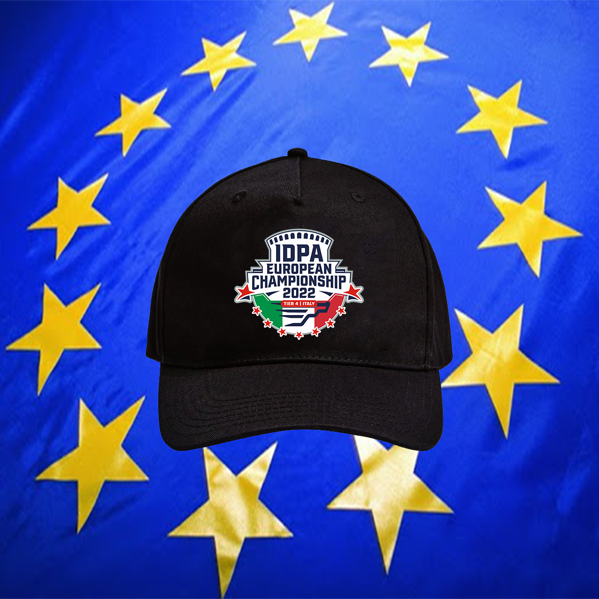 IDPA Cappellino Nero IDPA European Championship 2022