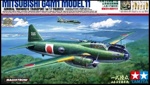 MITSUBISHI G4M1 MODEL 11-Admiral Yamamoto