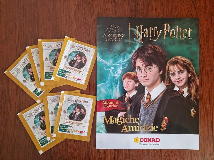 L'album di Figurine di Harry Potter "Colleziona la Magia"
